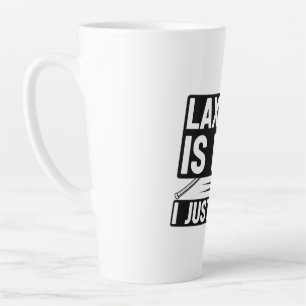 LAX Lacrosse Tumbler Latte Mug
