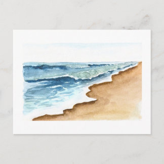 lax on the beach postcard