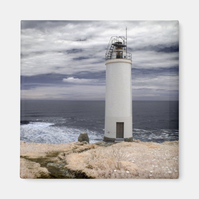 Laxe Lighthouse | Galicia, Spain Magnet (Front)