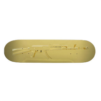 Lay Down Your Arms Gold Skateboard
