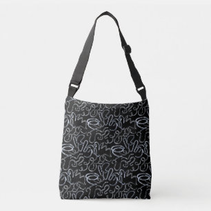 Lay some metals on me x4 Black BG Crossbody Bag