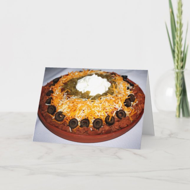 Layer Bean Dip Card (Front)