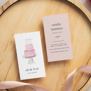 Layer Cake Vertical Business Card