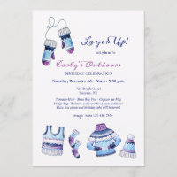 Layer Up For Outdoor Play Birthday Party