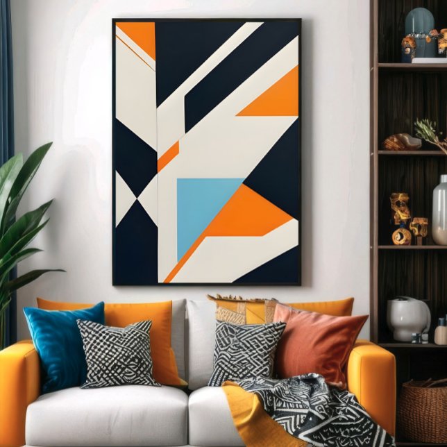 Layered Abstract  Geometry Poster (Creator Uploaded)