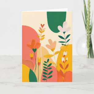 Layered Bloom Garden Card