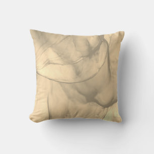 Layered Brown / Golden Tote Bag Outdoor Pillow
