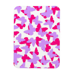 Layered Butterflies Magnet