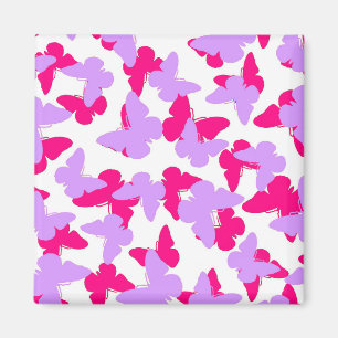 Layered Butterflies Magnet