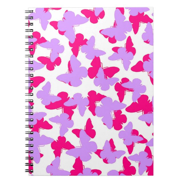 Layered Butterflies Notebook (Front)