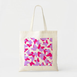 Layered Butterflies Tote Bag