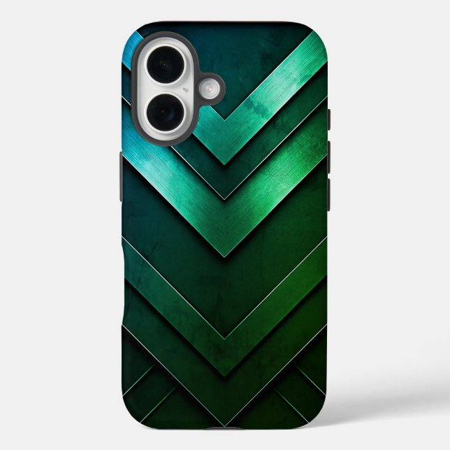 Layered Chevron Abstract Design Case-Mate iPhone Case (Back)