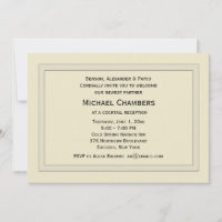 Layered Corporate Invitations