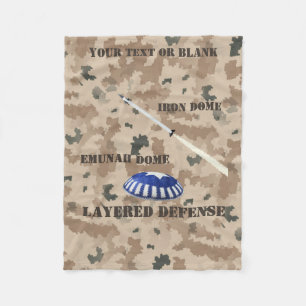 Layered Defence Fleece Blanket