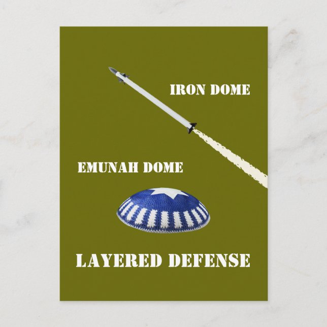 Layered Defence Postcard (Front)