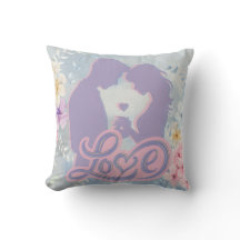 Layered Love Pillow - Unique Valentine's Gift