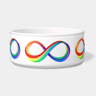 Layered Rainbow Infinity Symbol
