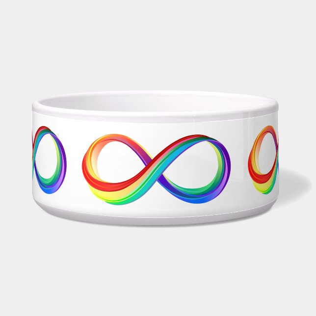 Layered Rainbow Infinity Symbol (Front)