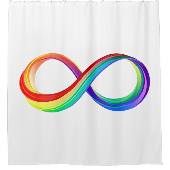 Layered Rainbow Infinity Symbol (Front)