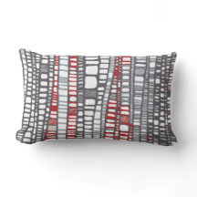 Layers in red and grey