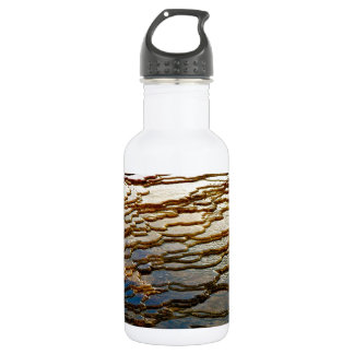 LAYERS OF COLORFUL VOLCANIC DEPOSITS 532 ML WATER BOTTLE