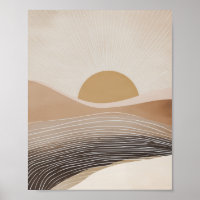 Layers Of Mountains Abstract