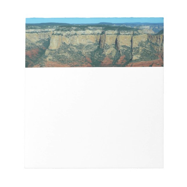 Layers of Red Rocks in Sedona Arizona Notepad (Front)