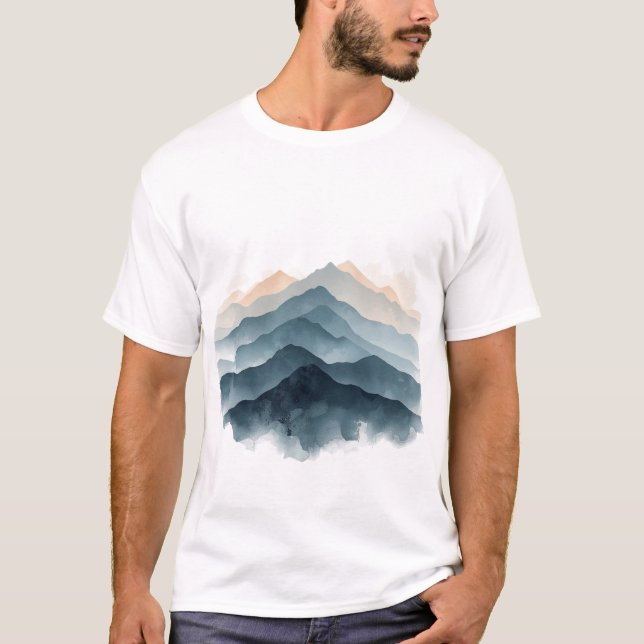 Layers of the Mountains T-Shirt (Front)