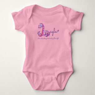 Layla name and meaning baby girls clothing bodysuit