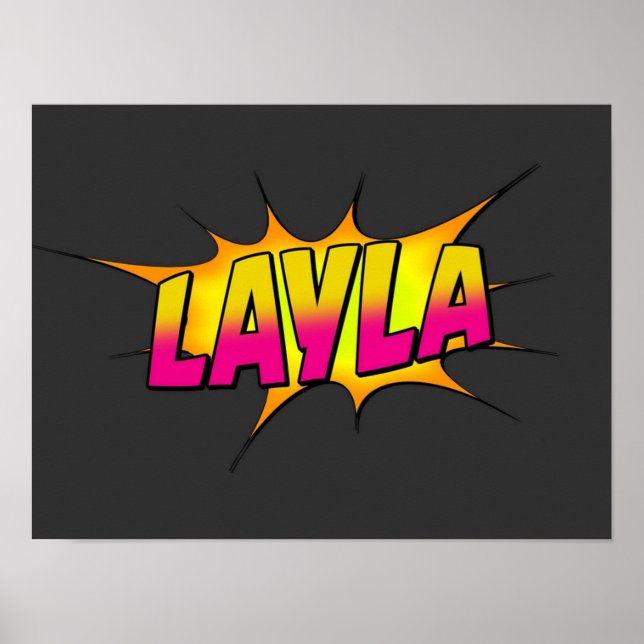 Layla Poster (Front)