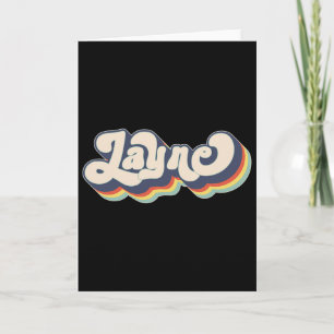 Layne Name Personalized Surname First Name Layne Card