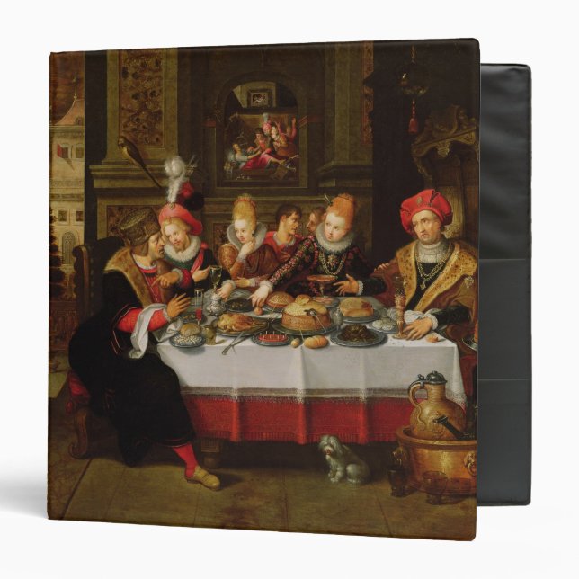 Lazarus and the Rich Man's Table Binder (Front/Inside)