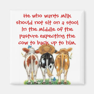 Laziness Quote Magnet