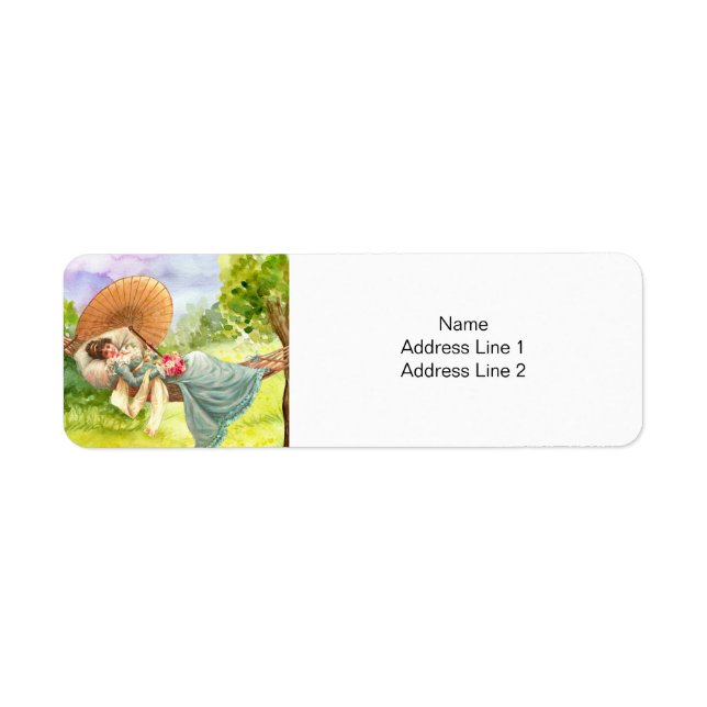 Lazing About Return Address Label (Front)