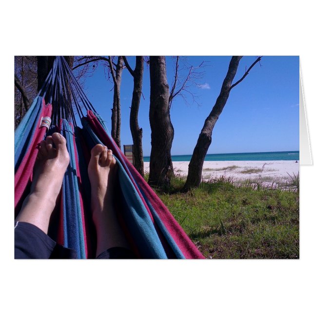 Lazing in Hammock (Front Horizontal)