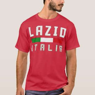 Lazio Italian Retro Typography Design T-Shirt