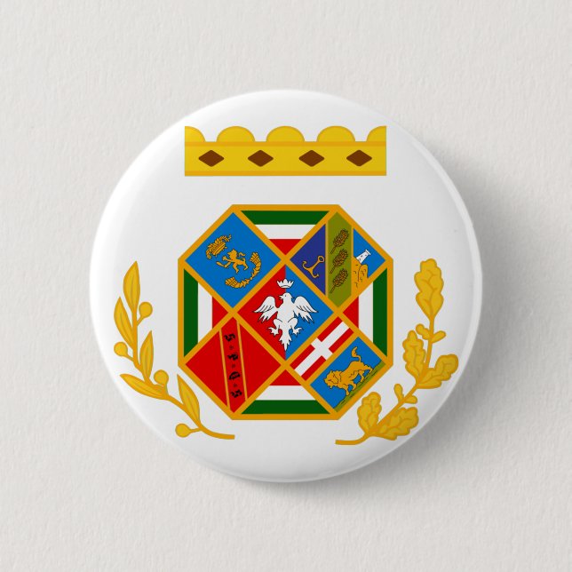Lazio Italy 2 Inch Round Button (Front)