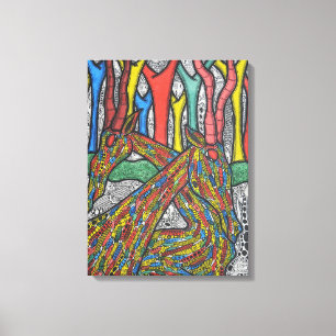 Lazy afternoon canvas print