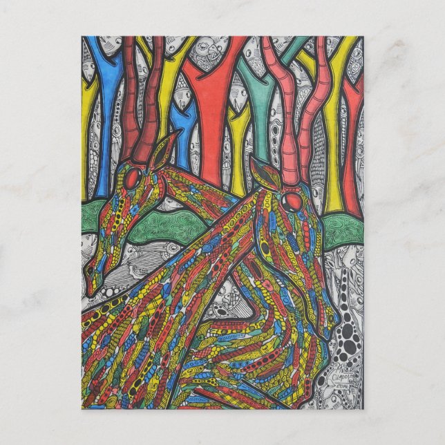 Lazy afternoon postcard (Front)