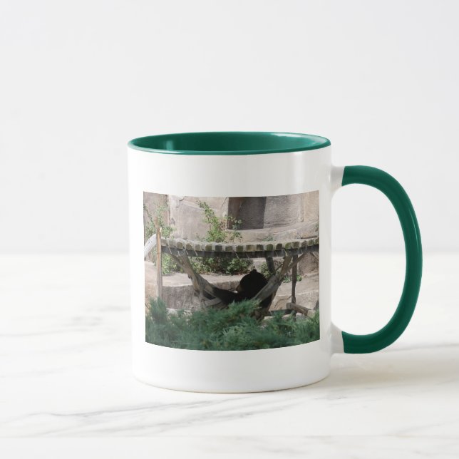 Lazy Bear In Hammock Mug (Right)