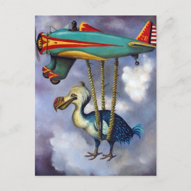 Lazy Bird Postcard (Front)