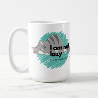 Lazy Cat  Coffee Mug