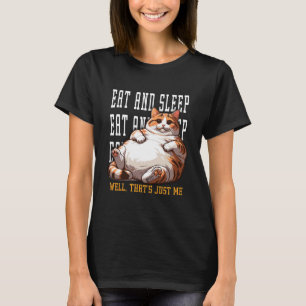 Lazy Cat Women Black T-Shirt