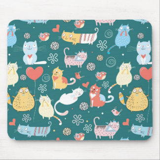 Lazy Cats Mouse Pad