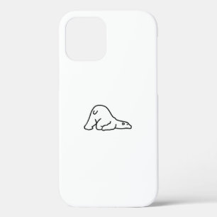 Lazy Cute Polar Bear Animal Lover iPhone 12 Pro Case