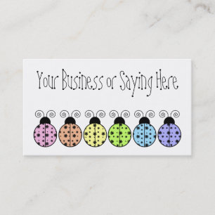 Lazy Daisy Ladybug Profile Card