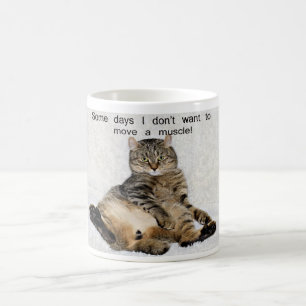 Lazy Day Cat Coffee Mug