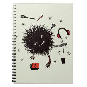 Lazy Day Relax Monster And Daydream Notebook