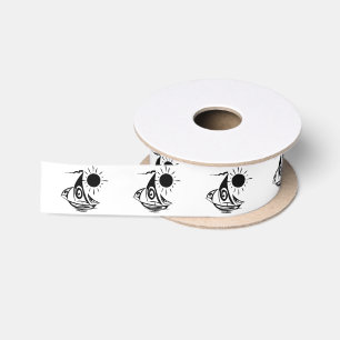 Lazy Day Sailing Satin Ribbon