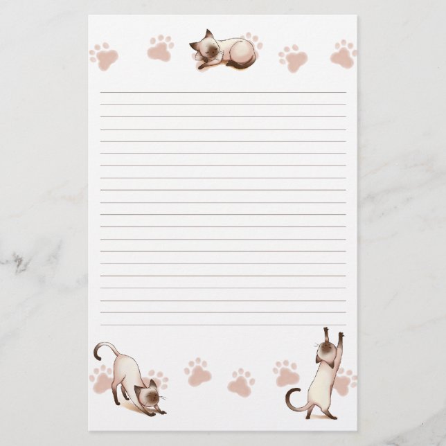 Lazy Days Stationery (Front)